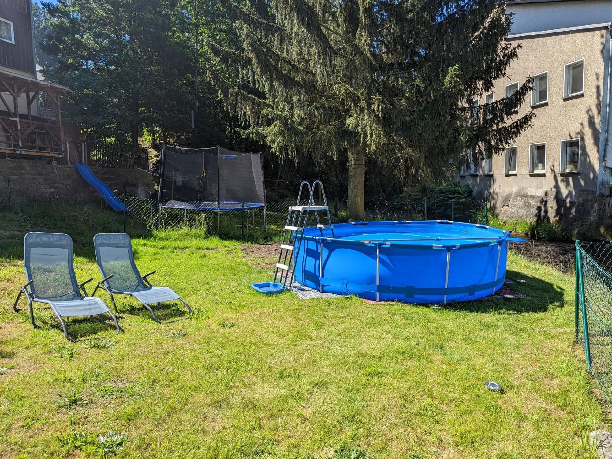 F1 - Urlaubsmagie - Helle Wohnung Mit Sauna & Pool & Whirlpool Sebnitz Exteriör bild